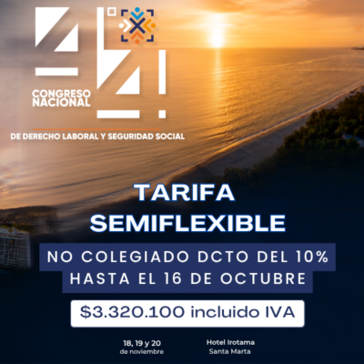 NO COLEGIADOS TARIFA SEMIFLEXIBLE